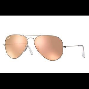 Ray-Ban Gold Mirror Aviators